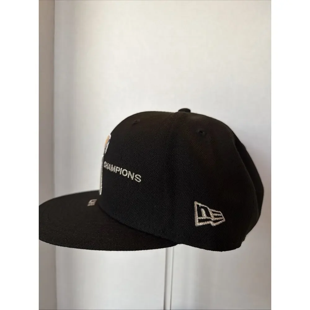 New Era 9FORTY Los Angeles Rams Super Bowl LVI Champions Adjustable Cap Black